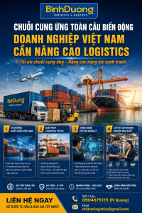 Chuỗi cung ứng toàn cầu biến động: Doanh nghiệp Việt Nam cần nâng cao năng lực logistics