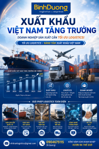 Xuất khẩu Việt Nam tăng trưởng: Doanh nghiệp sản xuất cần tối ưu logistics