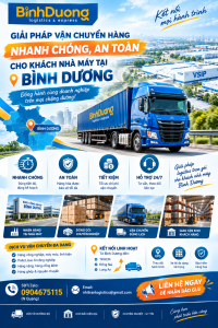 Giải pháp vận chuyển hàng nhanh chóng, an toàn cho khách nhà máy tại Bình Dương
