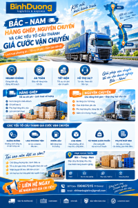 Bắc – Nam: Hàng ghép, nguyên chuyến và các yếu tố cấu thành giá cước vận chuyển