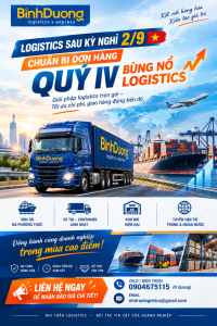 Nhu cầu vận tải tăng mạnh sau kỳ nghỉ 2/9, chuẩn bị đơn hàng quý IV