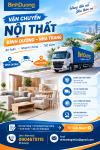Vận chuyển nội thất từ Bình Dương đi Nha Trang