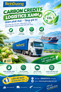 Phát triển tín chỉ carbon từ ngành dừa và nhu cầu logistics