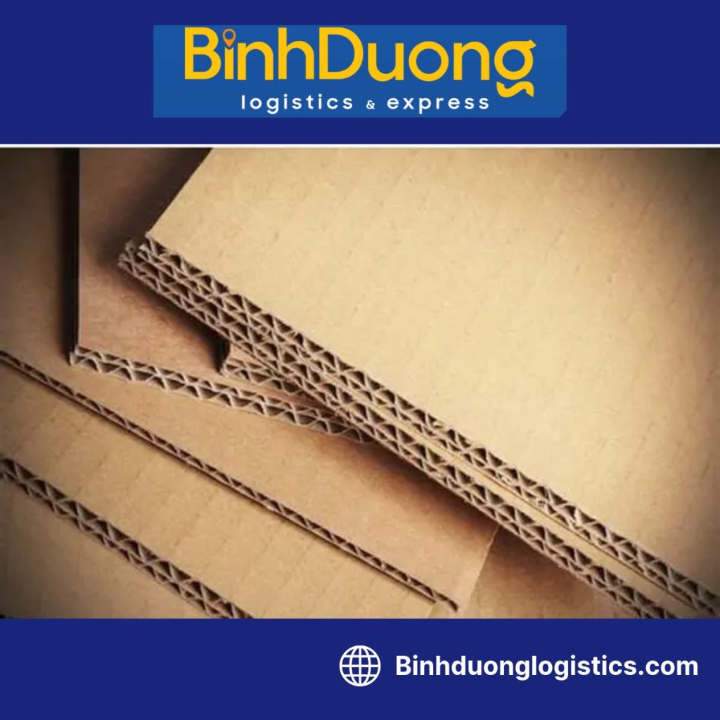 Vận chuyển bao bì carton từ Bình Dương đi các tỉnh