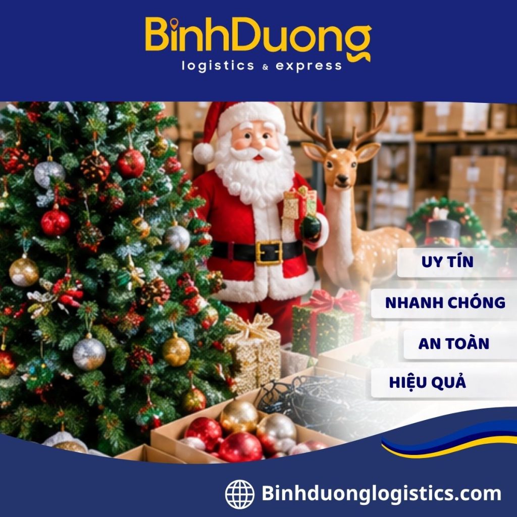 Vận chuyển đồ trang trí Noel từ Bình Dương đi Đà Nẵng