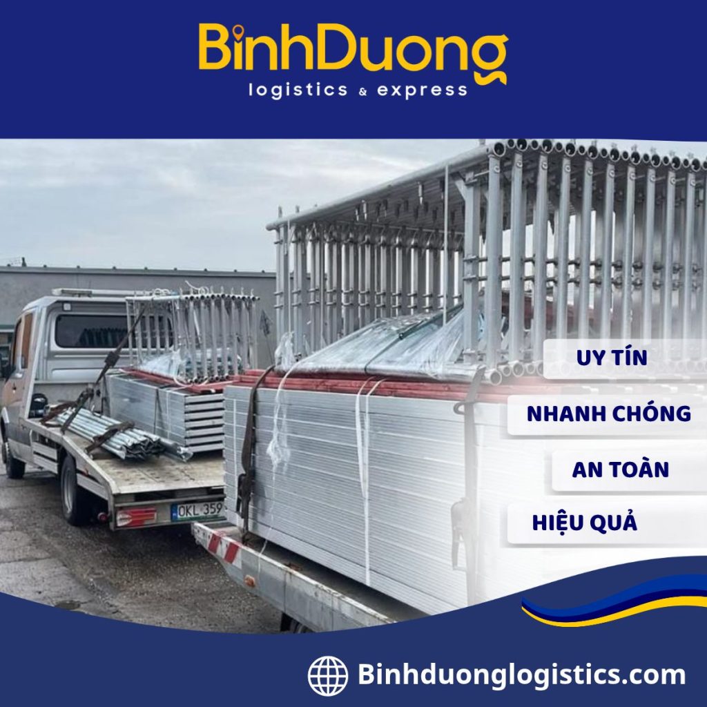 Vận chuyển giàn giáo và thiết bị thi công từ Bình Dương đi Tây Ninh