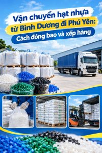Vận chuyển hạt nhựa từ Bình Dương đi Phú Yên: Cách đóng bao và xếp hàng Bình Dương tập trung nhiều nhà máy sản xuất và gia công nhựa. Vì vậy, nhu cầu vận chuyển hạt nhựa đến các tỉnh khá phổ biến. Phú Yên cũng có nhiều cơ sở sản xuất và gia công công nghiệp. Hạt nhựa thường được đóng thành bao với trọng lượng khác nhau. Bao hàng cần được giữ chắc trong suốt quá trình vận chuyển. Cách đóng bao và xếp hàng ảnh hưởng trực tiếp đến chất lượng lô hàng. 1. Phân loại hạt nhựa trước khi đóng hàng Hạt nhựa có nhiều chủng loại khác nhau. Mỗi loại có đặc điểm và mục đích sử dụng riêng. Một số loại phổ biến gồm PE, PP, PVC và ABS. Doanh nghiệp nên phân loại hàng trước khi đóng bao. Không nên trộn nhiều loại hạt nhựa trong cùng một bao. Việc phân loại giúp hạn chế nhầm lẫn khi giao nhận. Thông tin về từng loại hàng cũng nên được ghi rõ. Điều này giúp quá trình kiểm đếm thuận tiện hơn. 2. Kiểm tra hạt nhựa trước khi đóng bao Hạt nhựa cần được kiểm tra trước khi đóng hàng. Bao bì cũng cần được kiểm tra kỹ. Không nên sử dụng bao bị rách hoặc thủng. Bao yếu có thể làm hạt nhựa bị rơi ra ngoài. Hạt nhựa cũng cần được giữ sạch trong quá trình đóng gói. Hạn chế để hàng tiếp xúc trực tiếp với nền đất. 3. Chọn bao bì phù hợp Bao đựng hạt nhựa cần có độ bền phù hợp. Bao phải chịu được trọng lượng của hàng hóa. Các loại bao dệt thường được sử dụng cho hạt nhựa. Một số lô hàng có thể dùng bao giấy nhiều lớp. Miệng bao cần được đóng kín sau khi chứa hàng. Có thể may hoặc ép kín tùy loại bao. Bao bì chắc chắn giúp giảm nguy cơ rách trong quá trình bốc xếp. Đây là yếu tố cần chú ý với tuyến đường dài. 4. Đóng bao đúng trọng lượng Hạt nhựa nên được chia thành các bao có trọng lượng phù hợp. Không nên cho quá nhiều hàng vào một bao. Bao quá nặng sẽ khó bốc xếp. Trọng lượng lớn cũng làm tăng áp lực lên đường may. Các bao có trọng lượng tương đối đồng đều sẽ dễ xếp hơn. Việc kiểm đếm cũng thuận tiện hơn. Thông tin về loại hạt và trọng lượng nên được ghi trên bao. Cách này giúp hạn chế nhầm lẫn khi giao nhận. 5. Đóng kín miệng bao Miệng bao cần được đóng chắc sau khi cho hạt nhựa vào. Đường may phải kín và không bị bung. Với bao có lớp lót bên trong, lớp lót cũng cần được đóng kín. Điều này giúp hạn chế hơi ẩm và bụi bẩn. Không nên để miệng bao bị hở trong quá trình vận chuyển. Hạt nhựa có thể bị rơi ra khi bao bị nghiêng hoặc va chạm. 6. Xếp hạt nhựa thành từng lớp Các bao hạt nhựa nên được xếp thành từng lớp ổn định. Không nên xếp lệch quá nhiều giữa các lớp. Bao nặng nên được đặt ở phía dưới. Bao nhẹ có thể xếp ở các lớp phía trên. Cách xếp này giúp giảm áp lực lên những bao bên dưới. Hàng hóa cũng ổn định hơn khi xe di chuyển. Nếu xếp nhiều tầng, cần kiểm tra độ chắc của từng lớp. Không nên xếp quá cao nếu hàng không được cố định tốt. 7. Chèn lót và cố định hàng hóa Sau khi xếp hàng, cần kiểm tra khoảng trống giữa các bao. Khoảng trống lớn có thể làm hàng bị xô lệch. Có thể sử dụng vật liệu chèn phù hợp để giữ hàng. Dây đai cũng có thể được dùng để cố định các khối hàng. Hạt nhựa thường được đóng thành nhiều bao giống nhau. Vì vậy, việc cố định từng cụm hàng rất quan trọng. Hàng được giữ chắc sẽ giảm nguy cơ đổ hoặc rách bao. Điều này cũng giúp quá trình bốc dỡ an toàn hơn. 8. Hạn chế nước và độ ẩm Hạt nhựa cần được bảo vệ khỏi nước trong quá trình vận chuyển. Bao hàng không nên tiếp xúc trực tiếp với nước. Sàn xe cần được kiểm tra trước khi xếp hàng. Không nên xếp hàng tại vị trí có nguy cơ bị thấm nước. Khi cần thiết, có thể sử dụng bạt hoặc vật liệu che phủ phù hợp. Tuy nhiên, hàng vẫn cần được thông thoáng theo yêu cầu bảo quản. 9. Sắp xếp hàng trên xe Các bao hạt nhựa cần được phân bổ đều trên thùng xe. Không nên dồn toàn bộ trọng lượng vào một vị trí. Hàng nên được xếp gọn theo từng khu vực. Lối di chuyển và vị trí bốc dỡ cũng cần được tính toán. Sau khi hoàn tất, cần kiểm tra toàn bộ kiện hàng. Dây chằng và vật liệu cố định phải được siết chắc. Việc sắp xếp hợp lý giúp hạn chế xô lệch trên tuyến Bình Dương – Phú Yên. 10. Kiểm tra hàng trước và sau vận chuyển Trước khi xe xuất phát, nên kiểm tra số lượng bao hàng. Kiểm tra cả tình trạng bên ngoài của từng bao. Sau khi đến Phú Yên, cần kiểm tra lại bao bì. Nếu phát hiện bao rách, cần xử lý sớm để tránh thất thoát hạt nhựa. Thông tin giao nhận cũng nên được đối chiếu đầy đủ. Việc kiểm tra giúp phát hiện vấn đề trong quá trình vận chuyển. 11. Những lỗi cần tránh khi vận chuyển hạt nhựa Một số lỗi có thể làm ảnh hưởng đến chất lượng hàng hóa. Lỗi phổ biến là sử dụng bao quá mỏng hoặc đã xuống cấp. Xếp hàng quá cao cũng làm tăng áp lực lên các bao phía dưới. Hàng không được cố định có thể bị xô lệch khi xe chạy. Ngoài ra, cần hạn chế để bao hạt nhựa tiếp xúc với nước. Khu vực chứa hàng cũng cần được giữ sạch và khô. Kết luận Vận chuyển hạt nhựa từ Bình Dương đi Phú Yên cần chú ý từ khâu đóng bao. Bao bì phải đủ chắc và được đóng kín. Hàng cũng cần được xếp theo từng lớp phù hợp. Các bao phải được cố định để hạn chế xô lệch. Kiểm tra trước và sau vận chuyển giúp giảm nguy cơ thất thoát. Đây là bước cần thiết đối với những lô hạt nhựa vận chuyển đường dài.