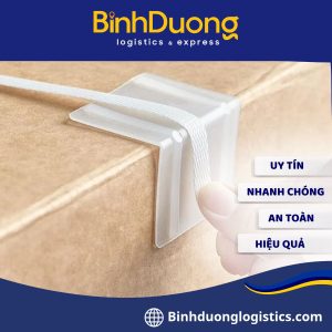 Cách sử dụng dây đai và thanh nẹp góc khi cố định hàng hóa