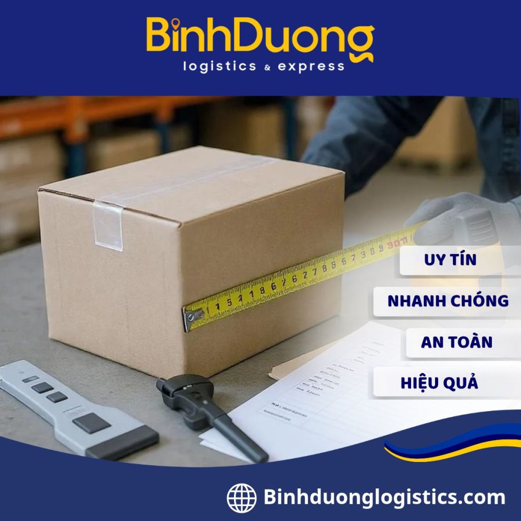 Vì sao cần kiểm tra kích thước và trọng lượng kiện hàng trước khi vận chuyển quốc tế?