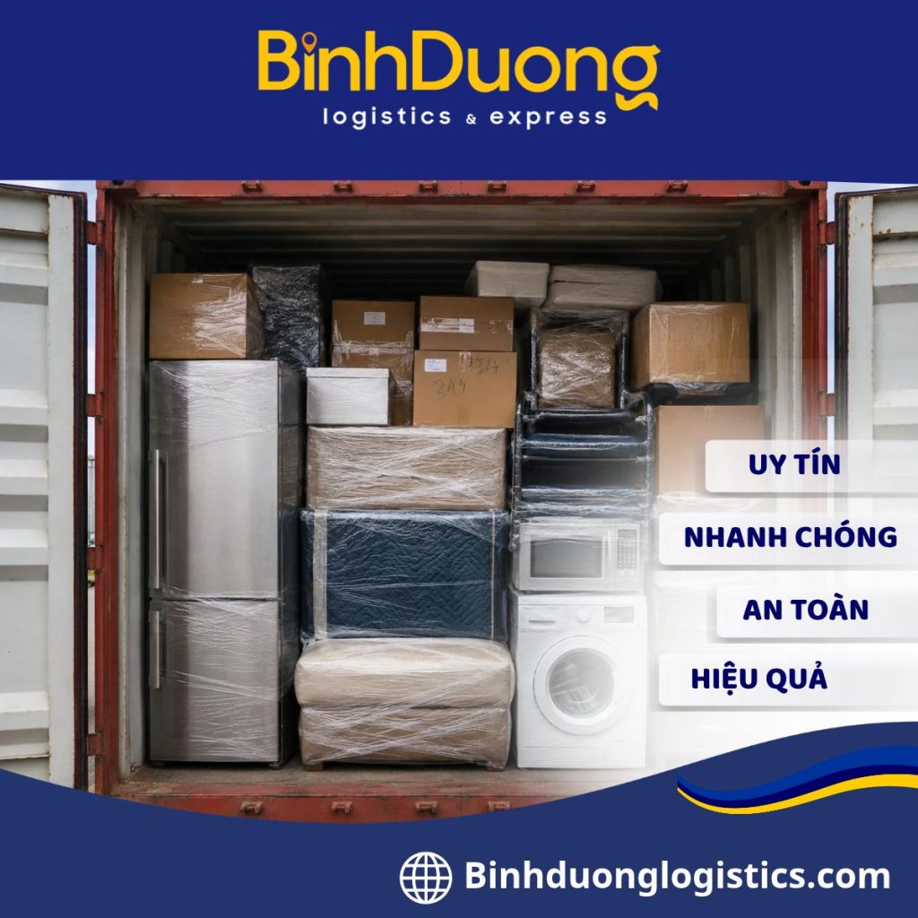 Vận chuyển hàng gia dụng từ Bình Dương đi Úc: Cách đóng gói và bảo vệ hàng