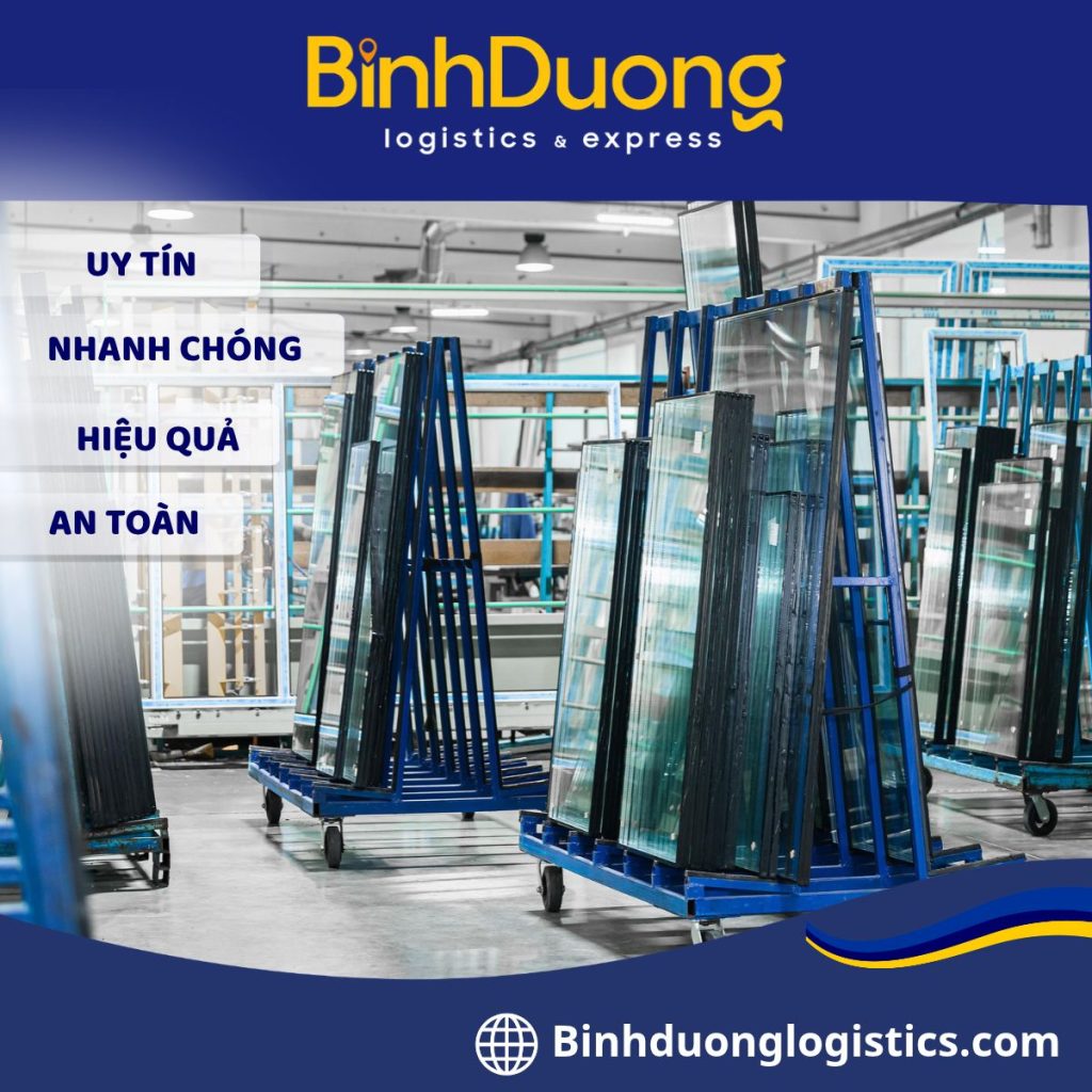 Cách kê kính công nghiệp để giảm nguy cơ nứt vỡ khi vận chuyển