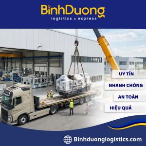 Vận chuyển thiết bị sản xuất đến KCN VSIP Bình Dương: Những lưu ý khi giao hàng