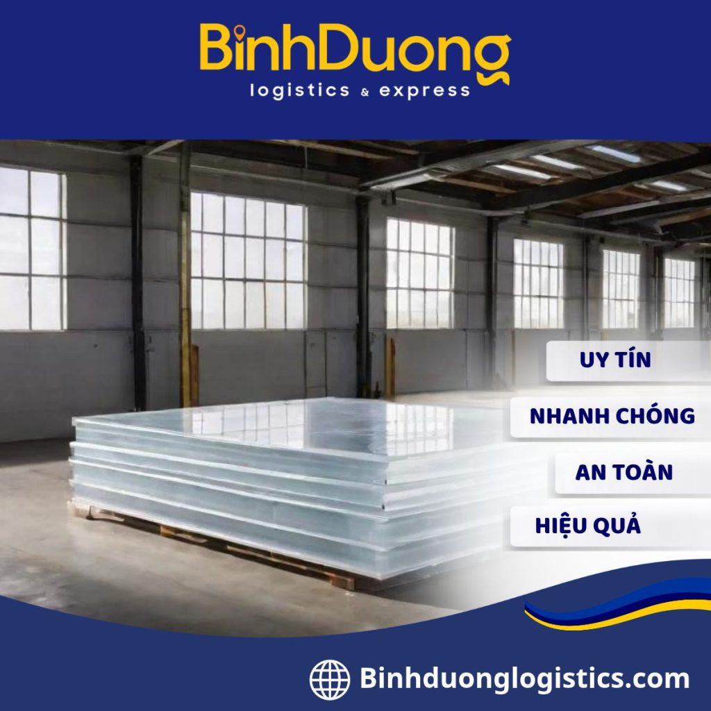 Vận chuyển mái che và vật liệu chống dột từ Bình Dương đi miền Trung