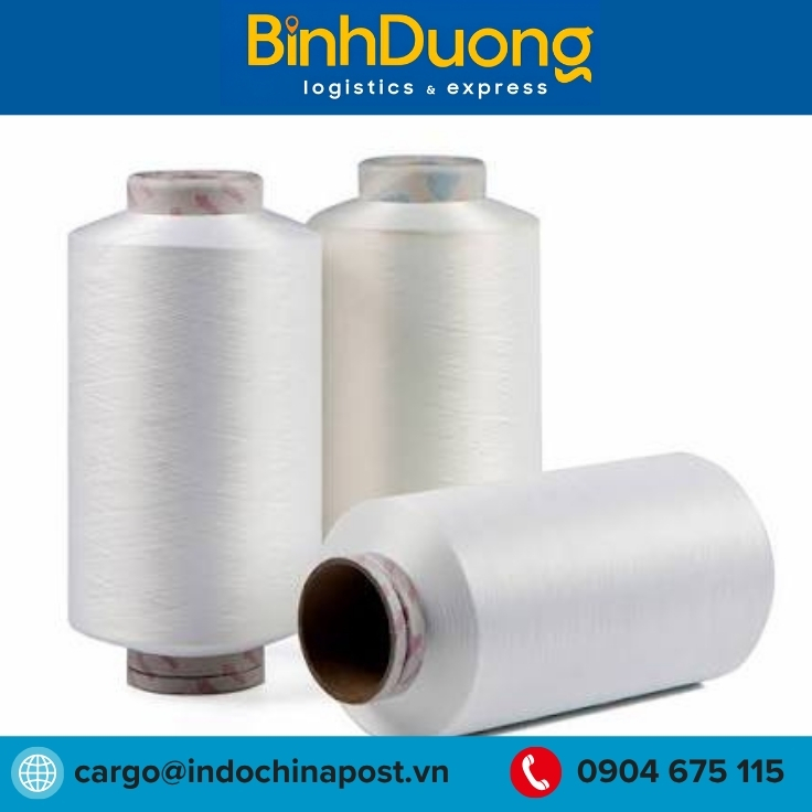 Xuất khẩu sợi polyester, sợi tổng hợp phục vụ ngành dệt may từ Bình Dương sang Đài Loan