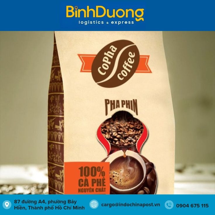 Vận Chuyển Cà Phê Hòa Tan Và Cà Phê Sấy Lạnh Từ Bình Dương Đi Đức