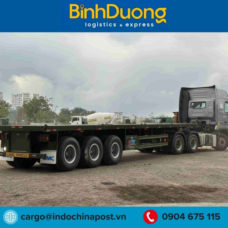 Nhập khẩu sắt thép làm nguyên liệu sản xuất, gia công từ cảng về các khu công nghiệp tại Bình Dương