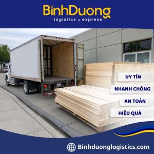 Giải pháp vận tải ván gỗ đa tuyến – Đồng hành cùng nhà máy Bình Dương