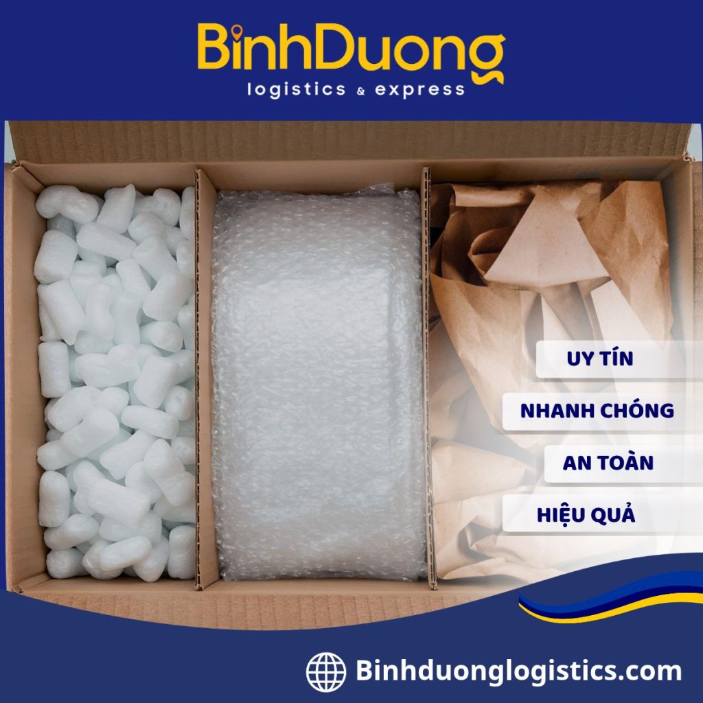 Cách đóng gói và chèn lót để hạn chế hư hỏng khi vận chuyển