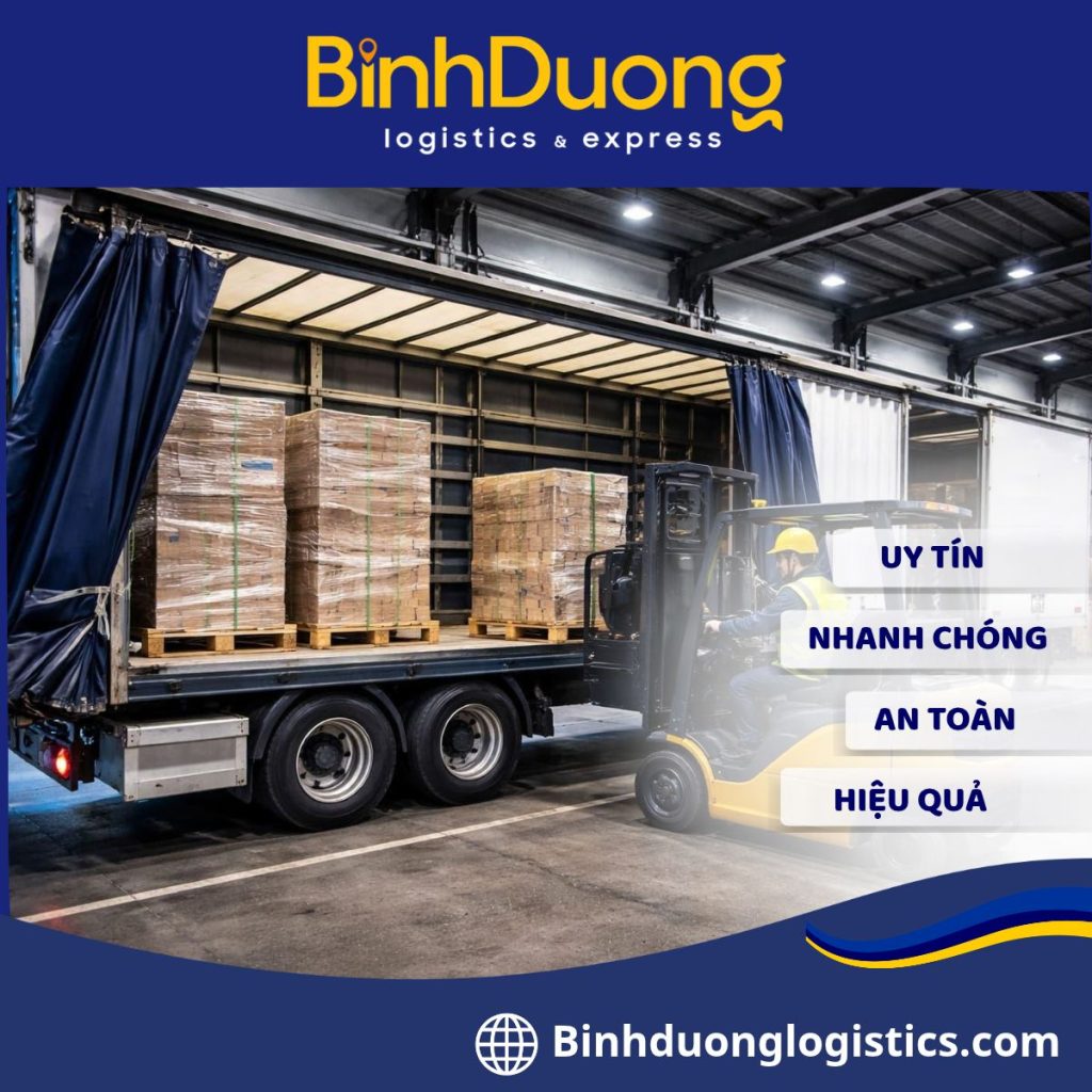 Cách xếp dỡ và chằng buộc hàng hóa an toàn trên xe tải